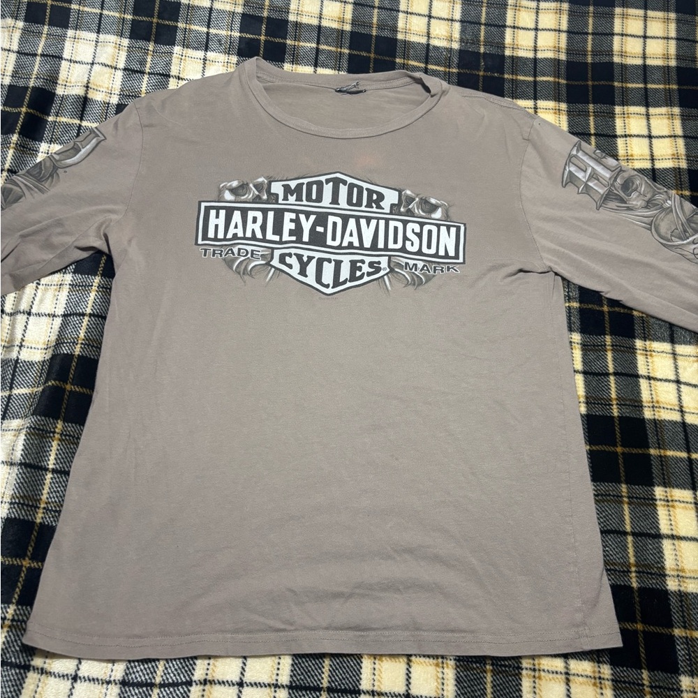 Harley-Davidson Gray Men's Shirt
